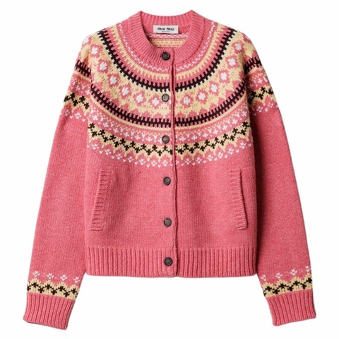 Miu Miu 女士 長袖開衫IT-36 IT-38 IT-40 IT-42碼