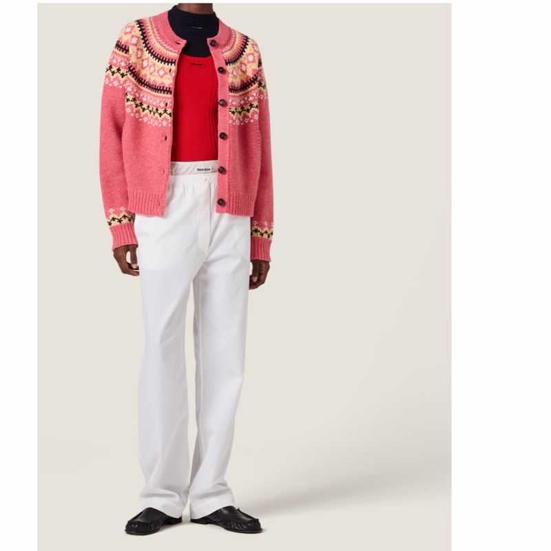 Miu Miu 女士 長袖開衫IT-36 IT-38 IT-40 IT-42碼-2