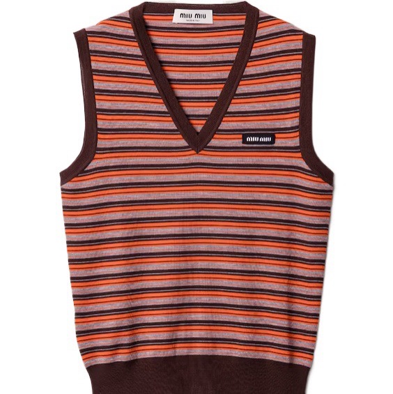 Miu Miu 女士 羊毛背心IT-36 IT-38 IT-40 IT-42 IT-44碼-4