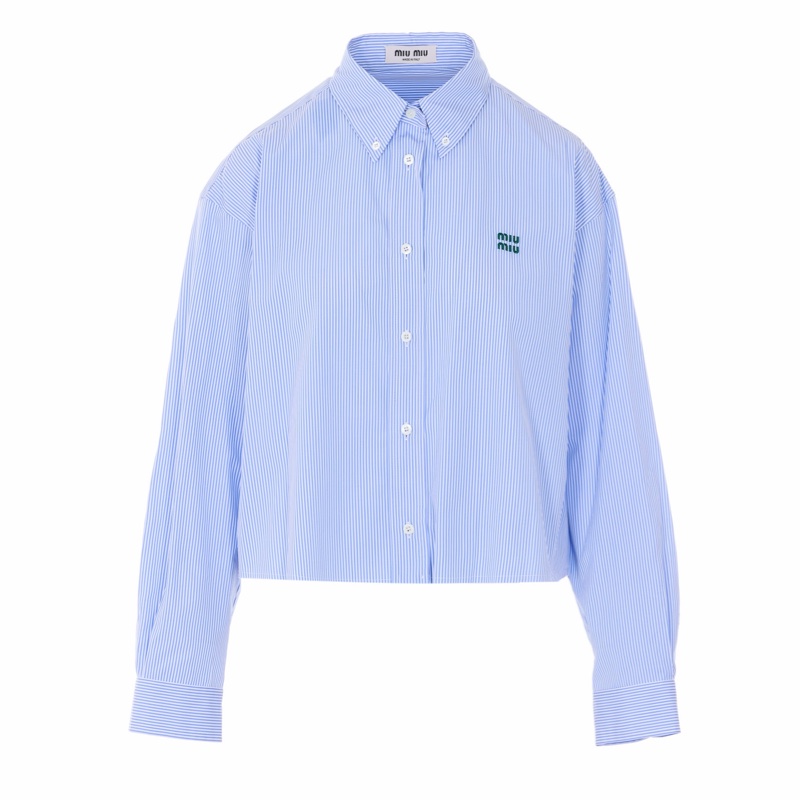 Miu Miu 女士 長袖襯衫IT-36 IT-38 IT-40 IT-42 IT-44碼-4