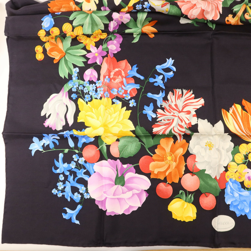 GUCCI 絲質Scarf絲巾-4