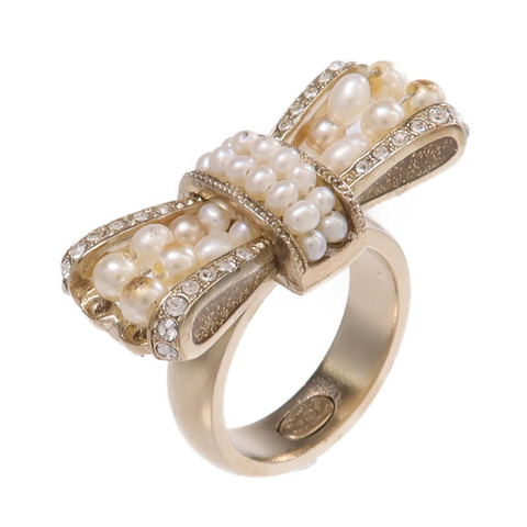 CHANEL 金屬Ring戒指US#5.5