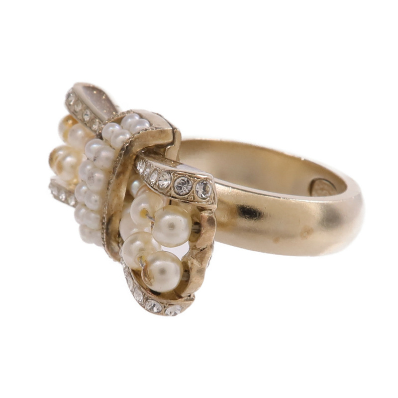 CHANEL 金屬Ring戒指US#5.5-2