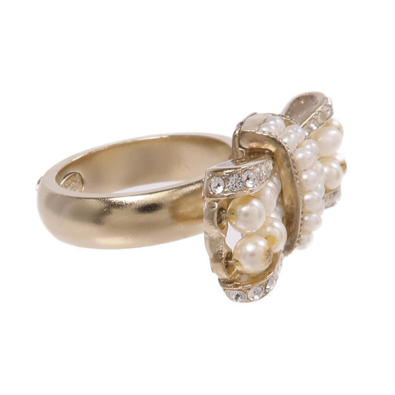 CHANEL 金屬Ring戒指US#5.5-3