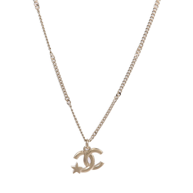 CHANEL 金屬Necklace項鍊-1