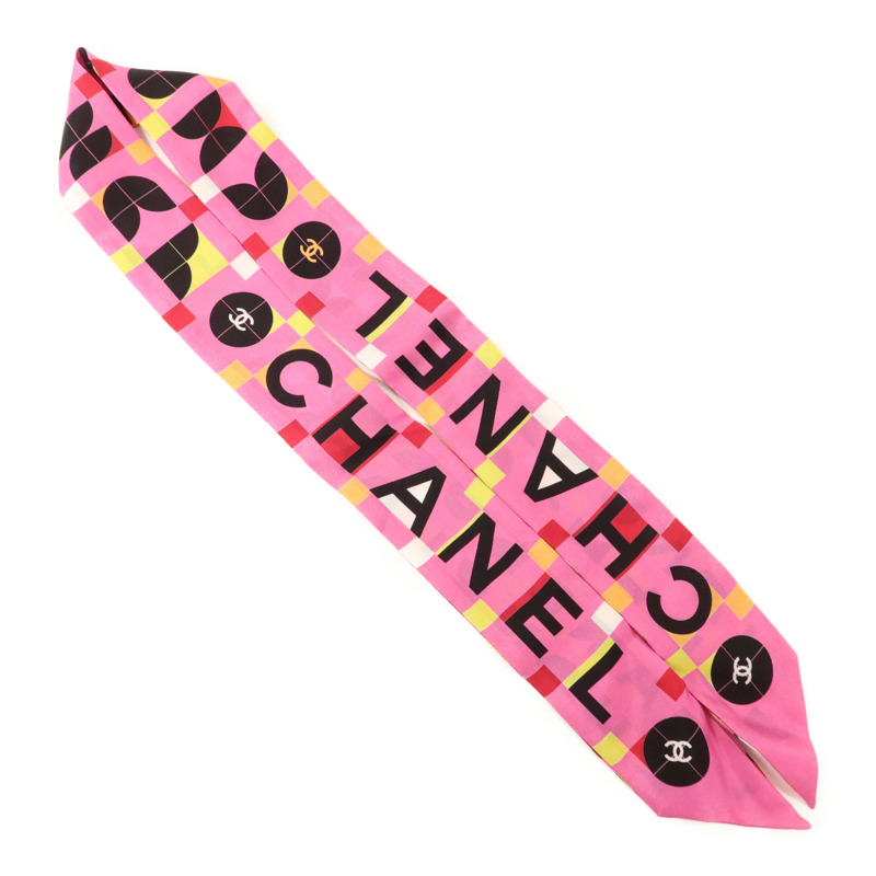 CHANEL 絲質Scarf絲巾-3