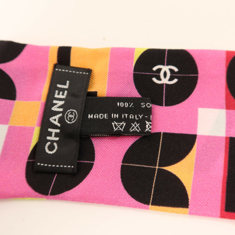 CHANEL 絲質Scarf絲巾-5