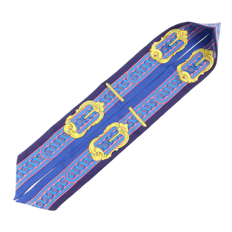 HERMES 絲質Twilly絲巾-2