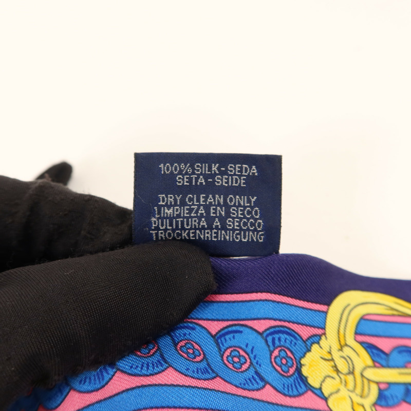 HERMES 絲質Twilly絲巾-7