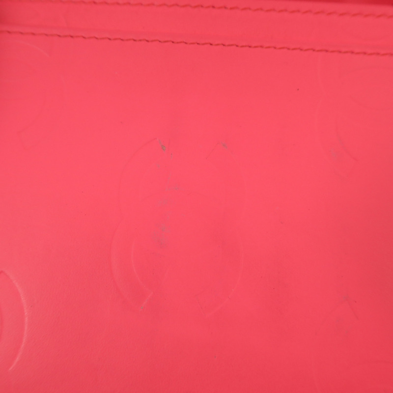 CHANEL 牛皮皮革Combon Long Wallet銀扣長錢包-17