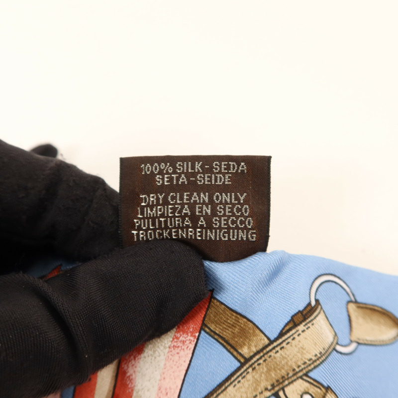 HERMES 絲質Twilly絲巾-7