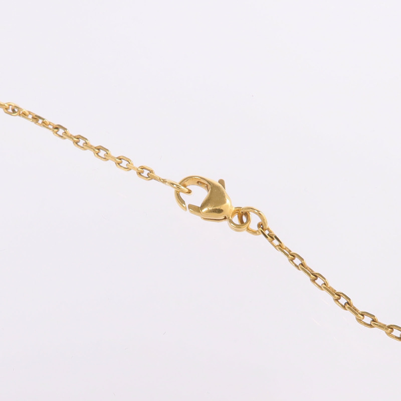 HERMES 金屬/皮革As De Coeur Necklace項鍊-4