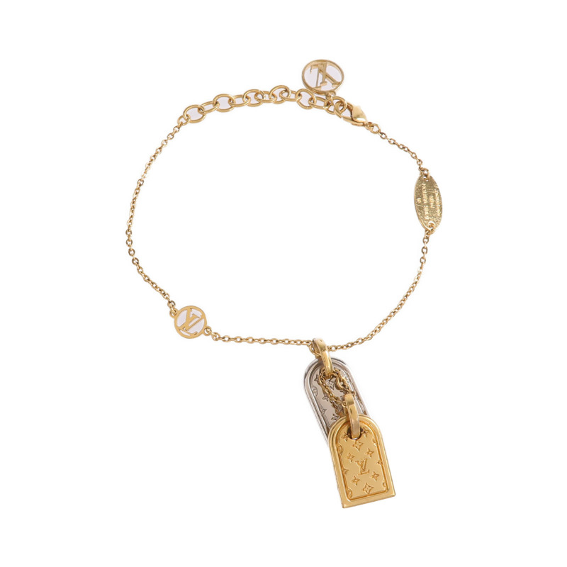 LOUIS VUITTON 金屬Nanogram Bracelet手鏈-3