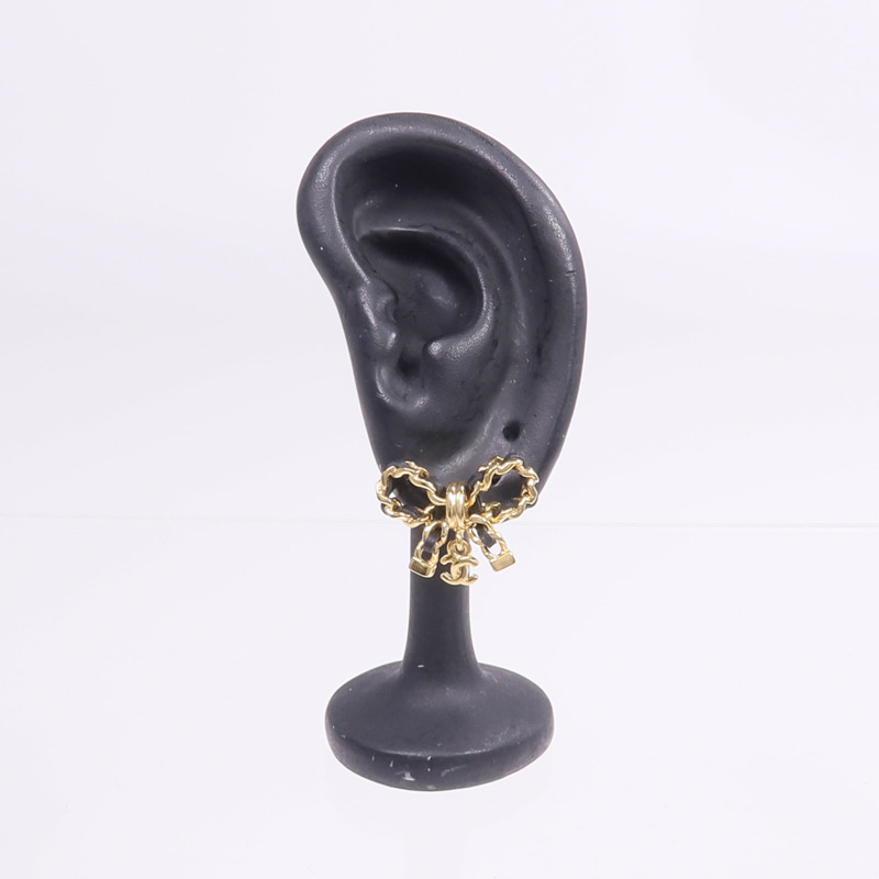 CHANEL 金屬/皮革Earrings耳環-7