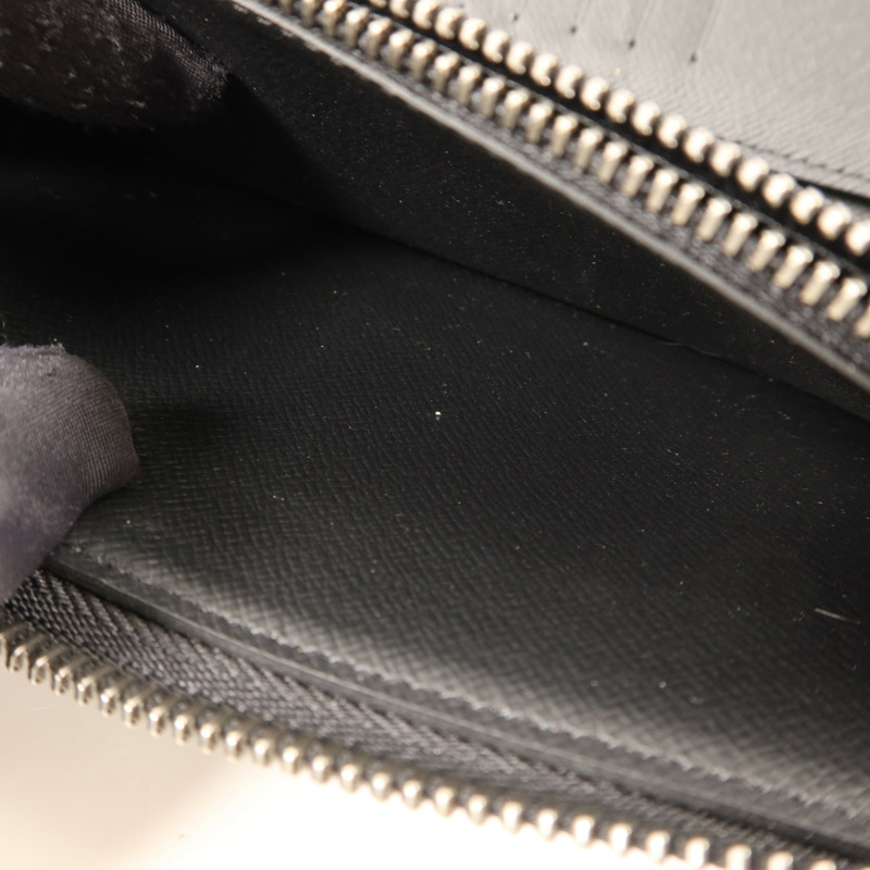 LOUIS VUITTON Monogram Eclipse Zippy Long Vertical Wallet銀扣拉鏈長錢包-16
