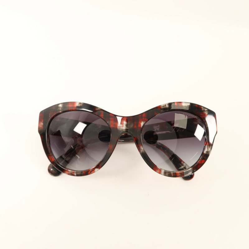 CHANEL PVC Sunglass銀扣太陽眼鏡-4