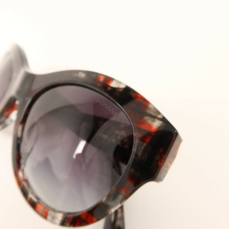 CHANEL PVC Sunglass銀扣太陽眼鏡-5