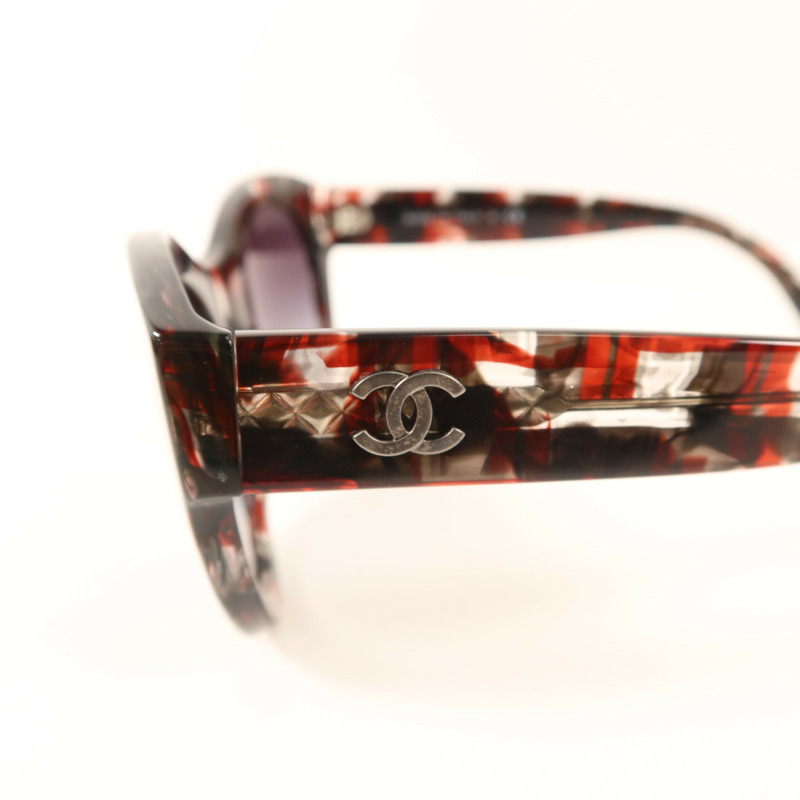 CHANEL PVC Sunglass銀扣太陽眼鏡-6