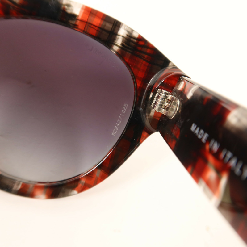 CHANEL PVC Sunglass銀扣太陽眼鏡-12