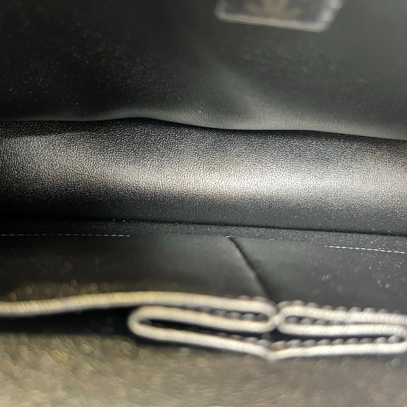 CHANEL CF25牛皮灰亮銀 AS0002/晶片款-9