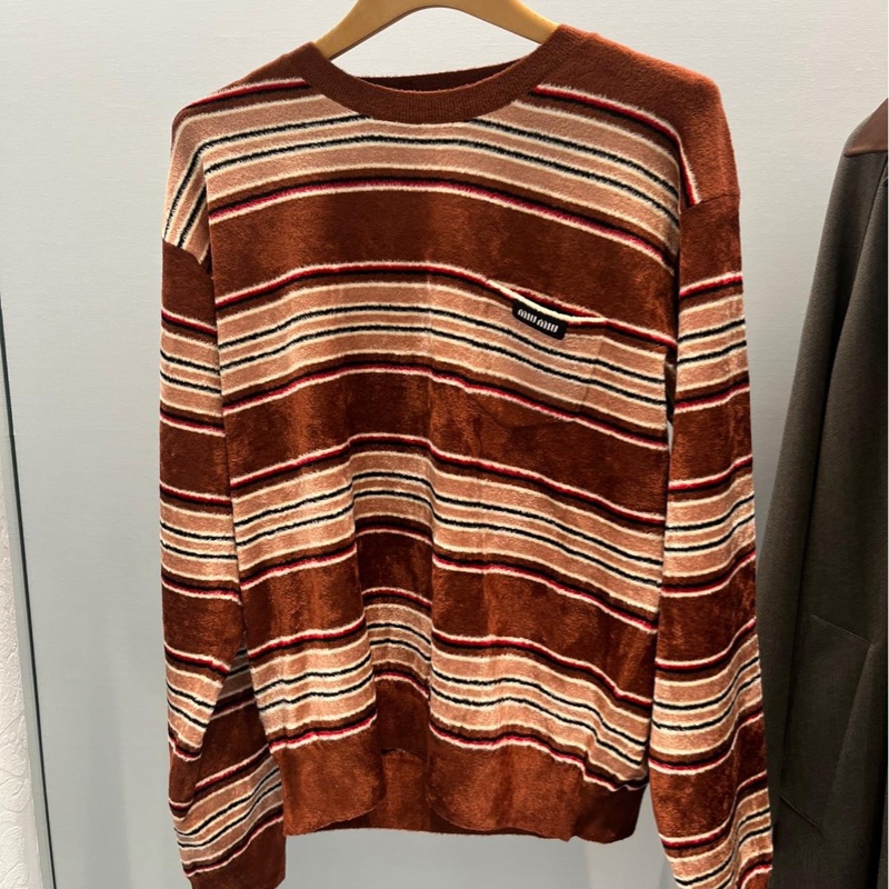 Miu Miu 女士 雪尼爾毛衣IT-36 IT-38 IT-40 IT-42 IT-44 IT-46碼-0