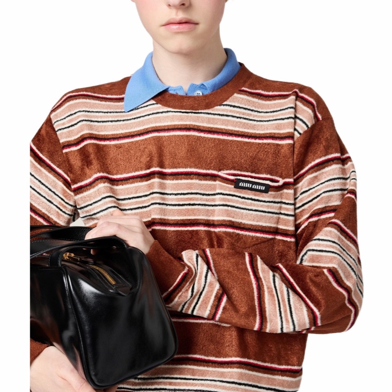 Miu Miu 女士 雪尼爾毛衣IT-36 IT-38 IT-40 IT-42 IT-44 IT-46碼-2