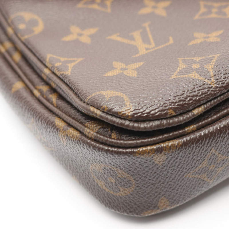 路易威登 Metis MM Pochette 手提包,塗層帆布和皮革,Monogram 圖案,女士,棕色,M44875-8