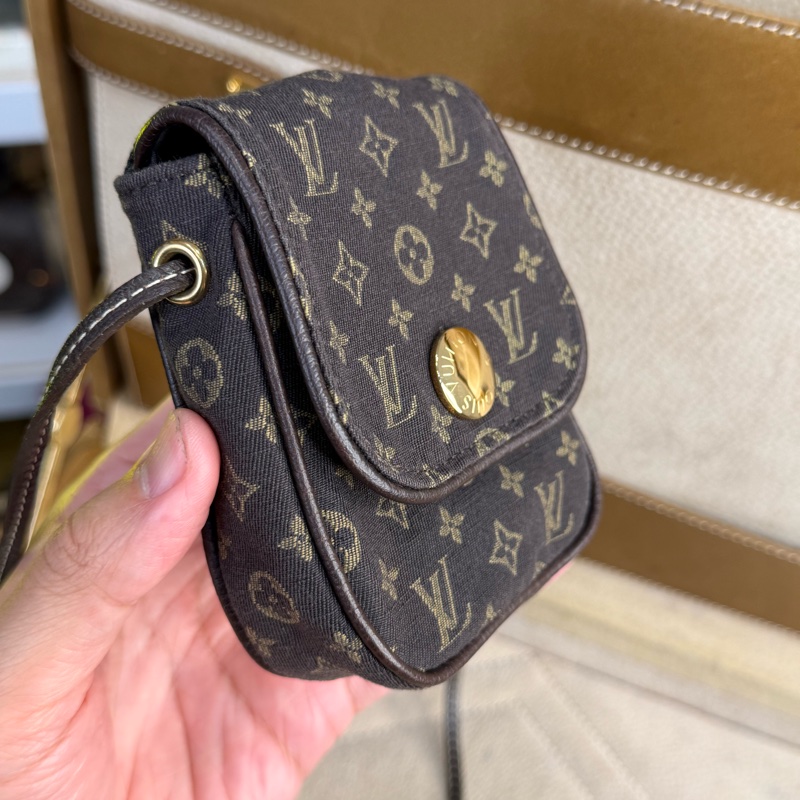 上架中🔑Louis Vuitton 老花牛仔帆布迷你肩背包-2