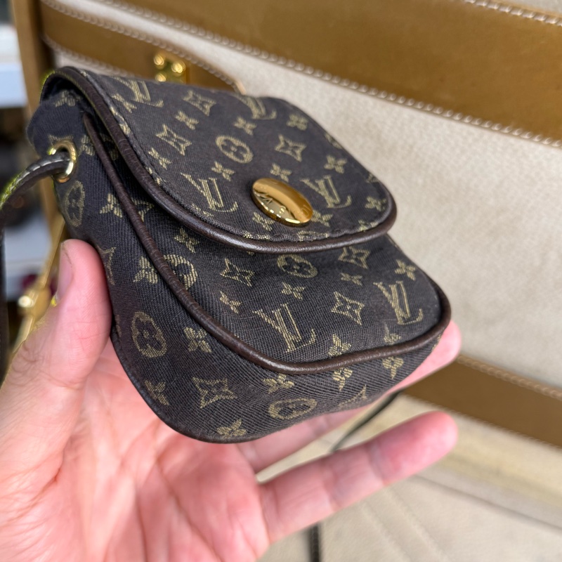 上架中🔑Louis Vuitton 老花牛仔帆布迷你肩背包-3