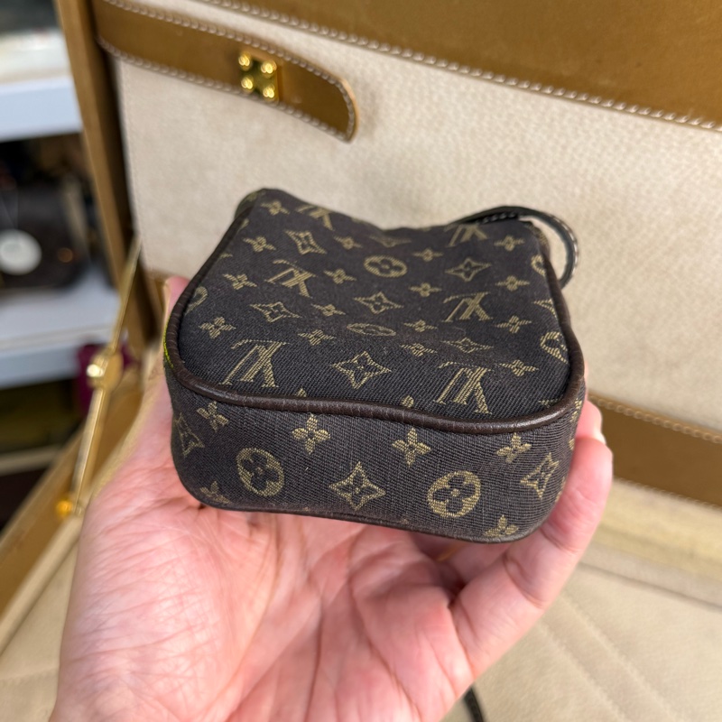 上架中🔑Louis Vuitton 老花牛仔帆布迷你肩背包-6