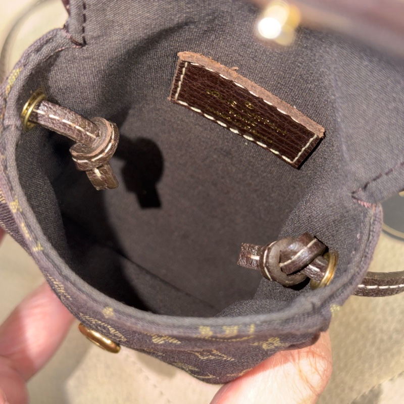 上架中🔑Louis Vuitton 老花牛仔帆布迷你肩背包-11