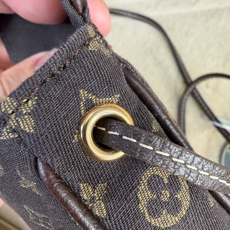 上架中🔑Louis Vuitton 老花牛仔帆布迷你肩背包-13