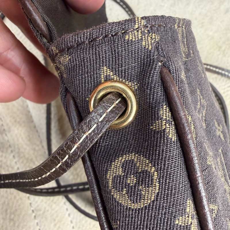 上架中🔑Louis Vuitton 老花牛仔帆布迷你肩背包-14