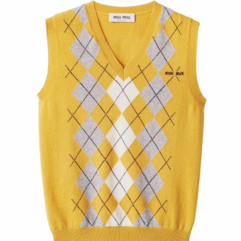 Miu Miu 女士 羊絨背心IT-36 IT-40 IT-44碼-5