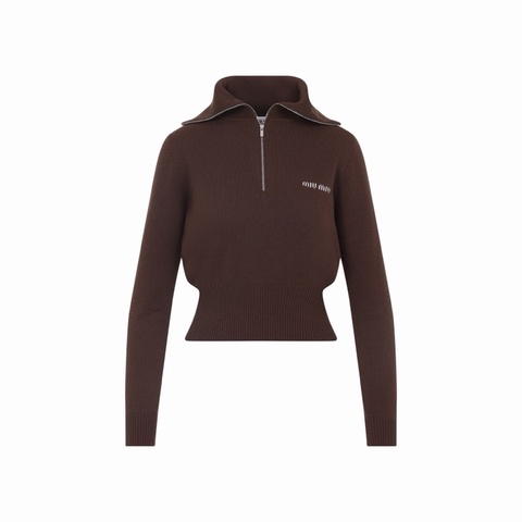 Miu Miu 女士 針織 POLO 衫IT-36 IT-38 IT-40碼