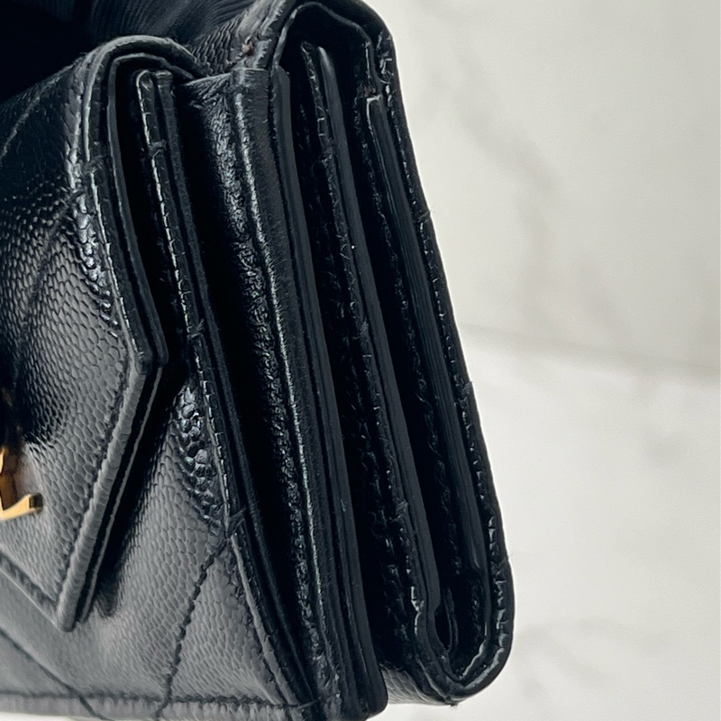 香緹國際精品 833 YSL 迷你三折短夾-2