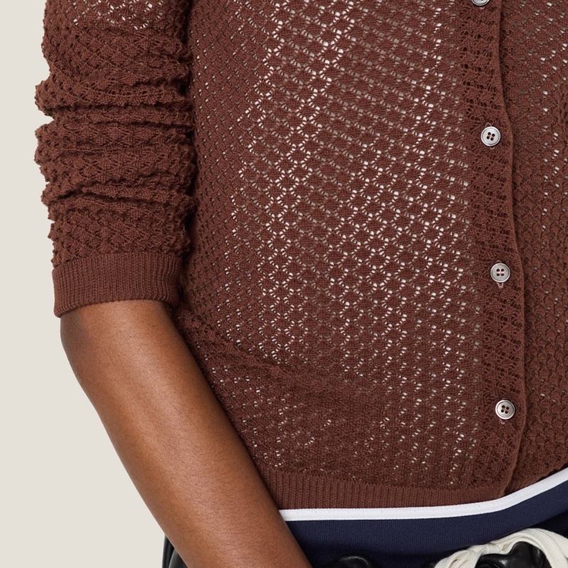 Miu Miu 女士 長袖針織衫IT-36 IT-38 IT-40 IT-42 IT-44碼-2