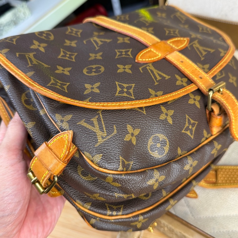 上架中🔑Louis Vuitton 老花Saumur雙馬鞍/雙子星-2