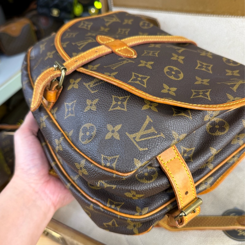 上架中🔑Louis Vuitton 老花Saumur雙馬鞍/雙子星-4