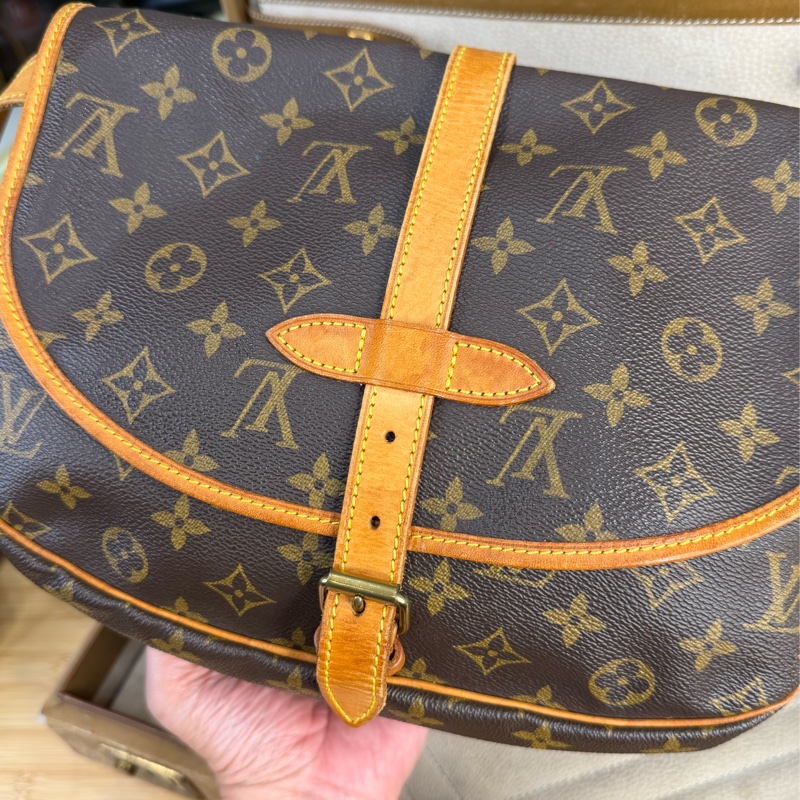 上架中🔑Louis Vuitton 老花Saumur雙馬鞍/雙子星-5