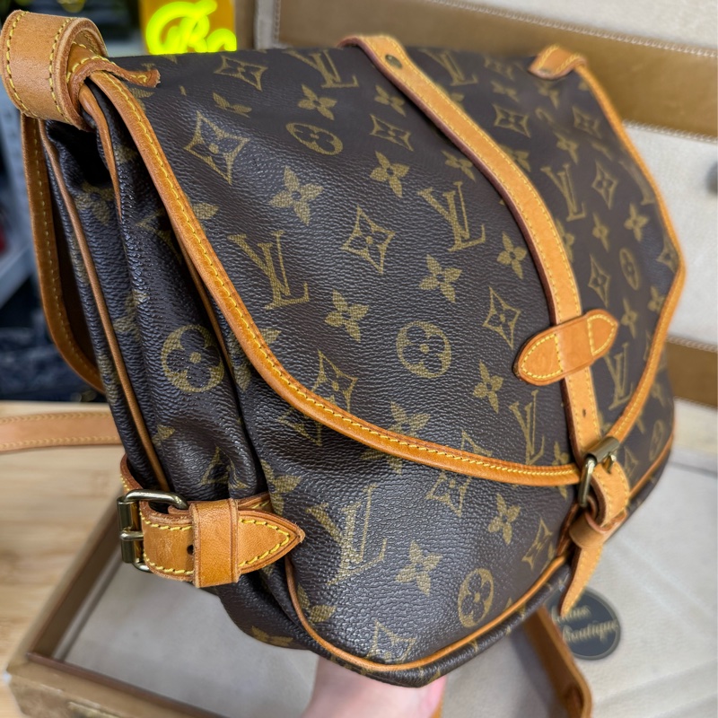 上架中🔑Louis Vuitton 老花Saumur雙馬鞍/雙子星-6