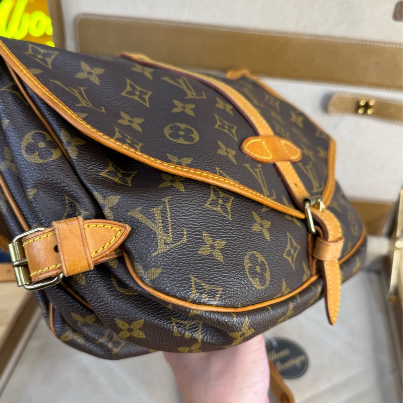 上架中🔑Louis Vuitton 老花Saumur雙馬鞍/雙子星-7