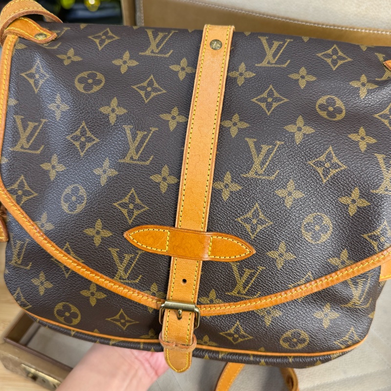 上架中🔑Louis Vuitton 老花Saumur雙馬鞍/雙子星-10