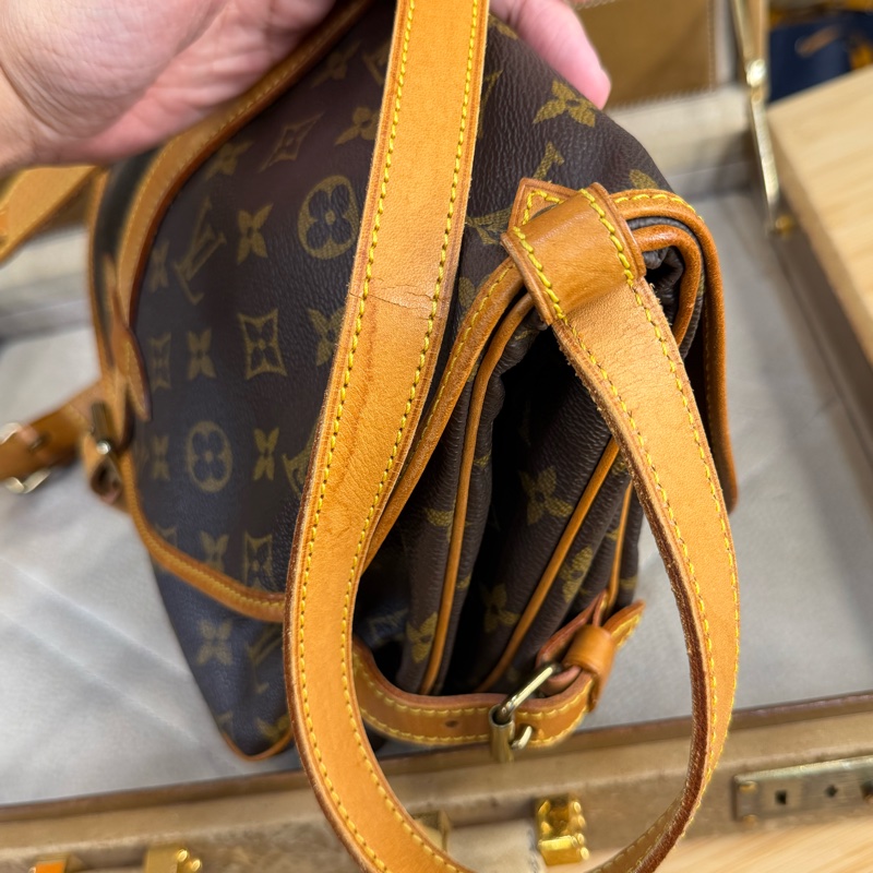 上架中🔑Louis Vuitton 老花Saumur雙馬鞍/雙子星-15