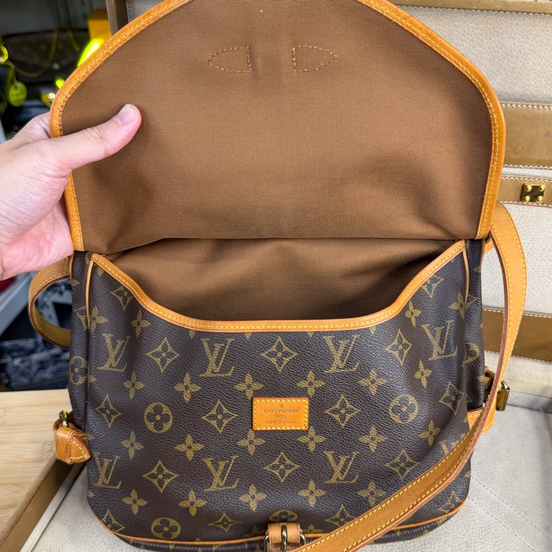 上架中🔑Louis Vuitton 老花Saumur雙馬鞍/雙子星-19