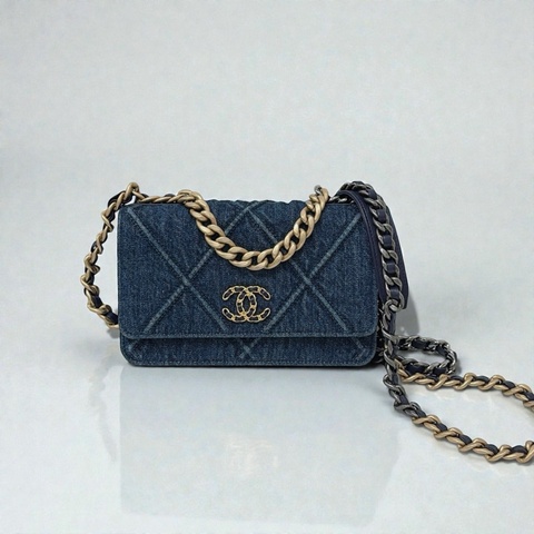 莉亞精品♡ Chanel AP0957 牛仔19woc 二手