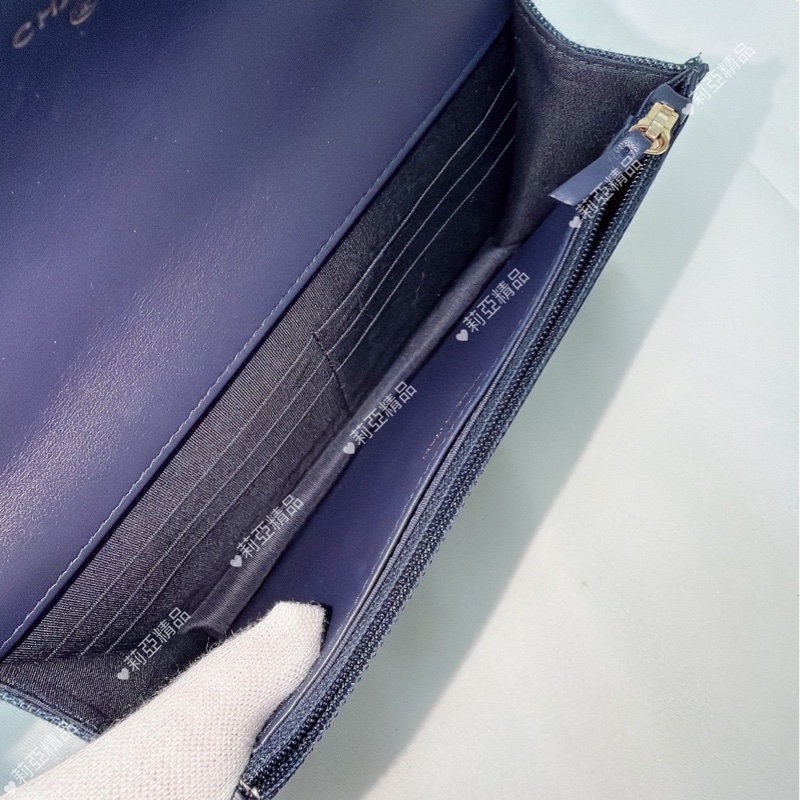 莉亞精品♡ Chanel AP0957 牛仔19woc 二手-15