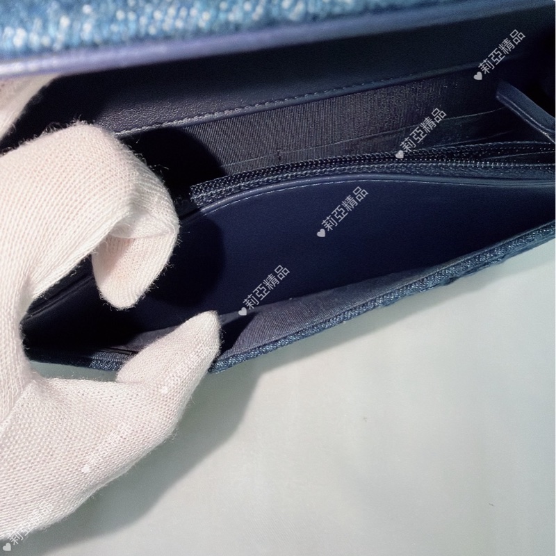莉亞精品♡ Chanel AP0957 牛仔19woc 二手-17