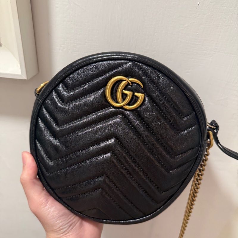 Gucci圓餅包18.5x18.5x6.5cm-0