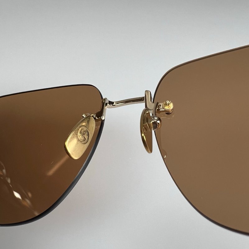 GUCCI GG1923SA 003 珍珠文字款墨鏡-7